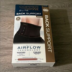 Copper Fit Elite Back Support